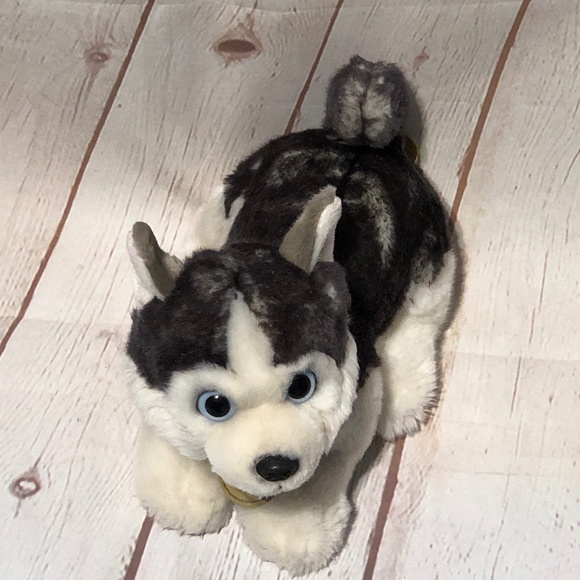 Siberian Husky Plush Puppy Dog plush Miyoni Tots Aurora - Picture 2 of 14